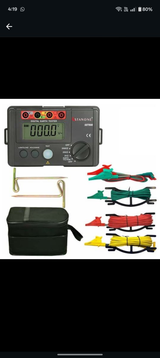 Digital Earth Tester