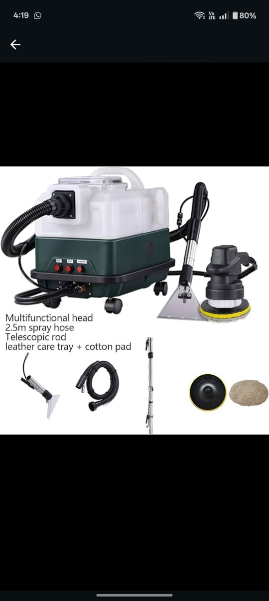 Upholstery Cleaning Machine