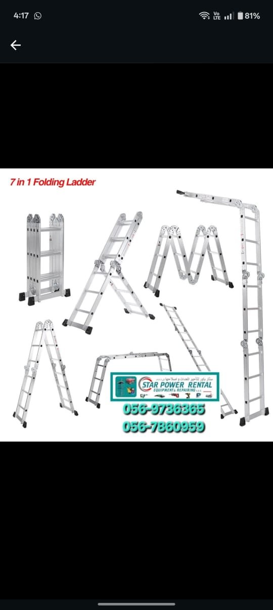 Multi-position Folding Ladder