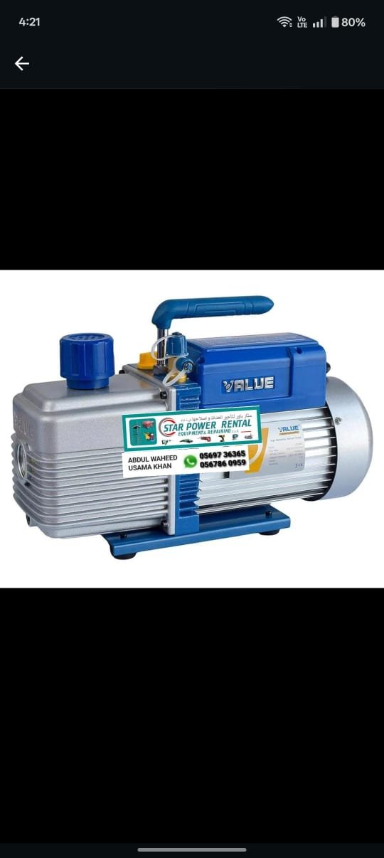 HVAC Vacuum Pump